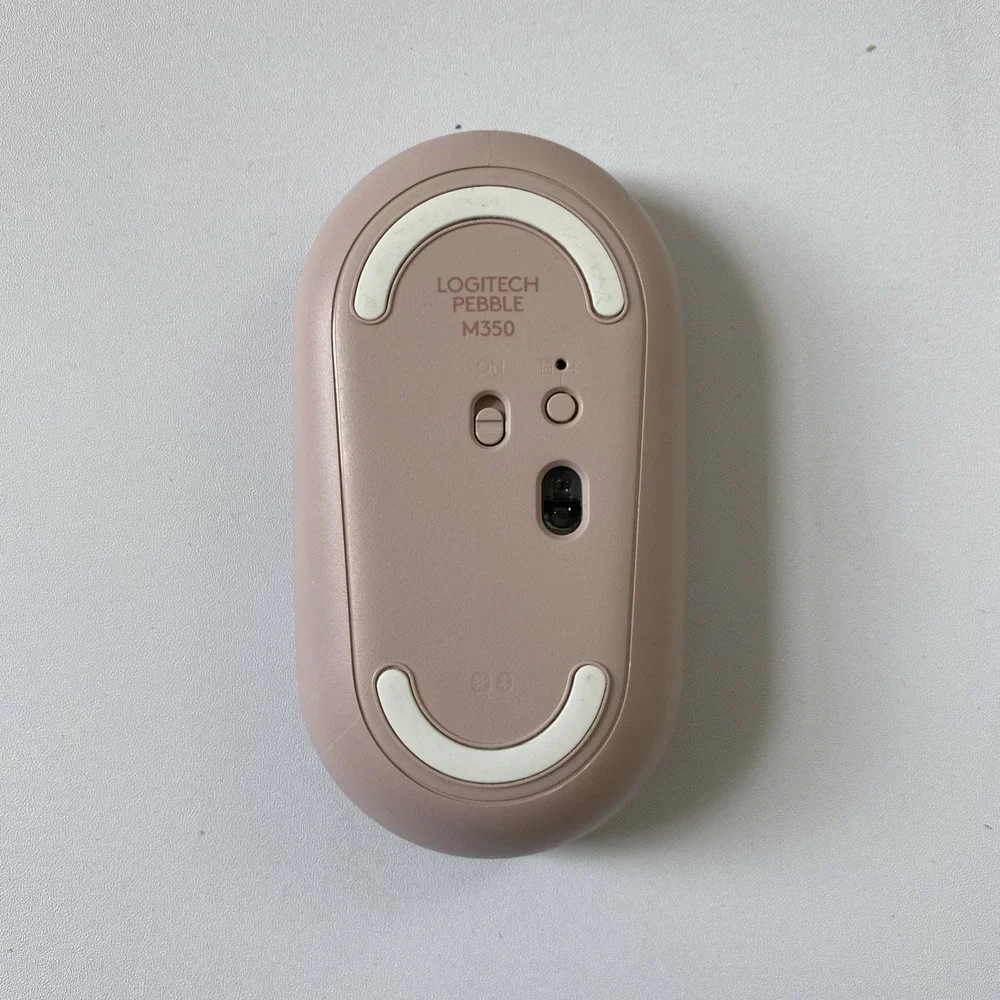 Logitech - Pebble 2 M350 Bluetooth Wireless‎ Optical Mouse - Rose